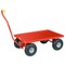 Little Giant Wagon Trucks, Steel Deck, 1200 lbs, 8" Solid Rubber, 1-1/2" Lip Deck LW24368S - alternate 2
